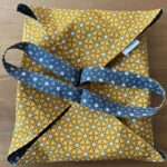 Sac à gâteau étoiles jaune & gris